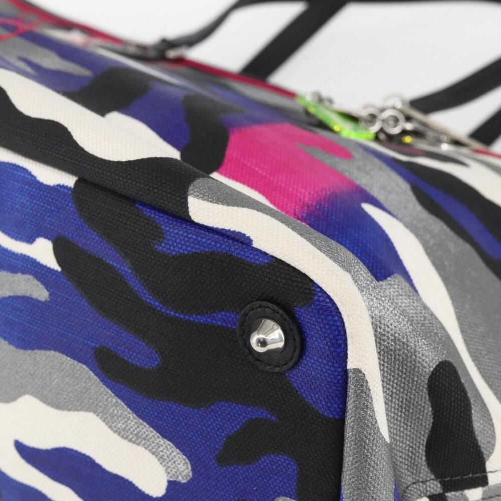 Christian Dior Trotter Canvas Anselmurail Bag Canvas Multicolor Auth 157060SAM - Picture 9 of 16